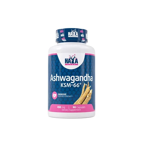 Haya Labs - Ashwagandha KSM-66 450mg / 90 Caps
