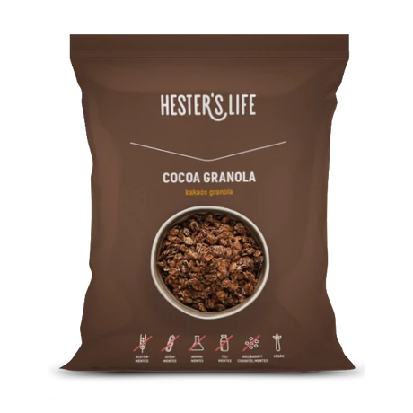 Hester's Life Cocoa Granola - kakaós 60g