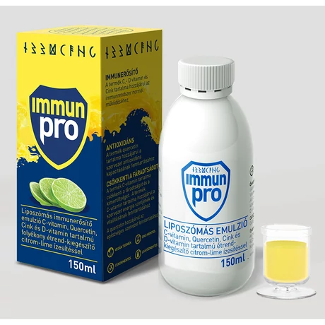 Hymato ImmunPro liposzómás emulzió 150ml citrom-lime