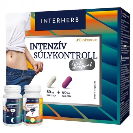 Interherb Intenzív SÚLYKONTROLL 2x60 db kapszula+tabletta