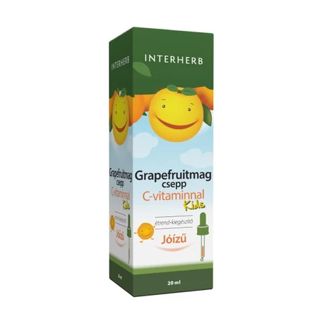 Interherb Grapefruitmag csepp KIDS C-vitaminnal 20 ml