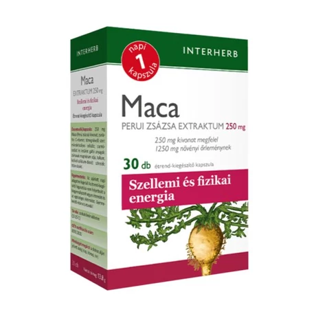 Interherb NAPI1 Maca Perui zsázsa Extraktum 30 db