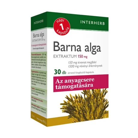 Interherb NAPI1 Barna alga Extraktum 30 db