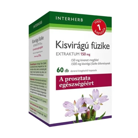 Interherb NAPI1 Kisvirágú füzike Extraktum 60 db