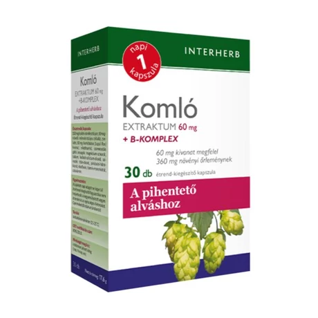 Interherb NAPI1 Komló Extraktum 60mg 30 db