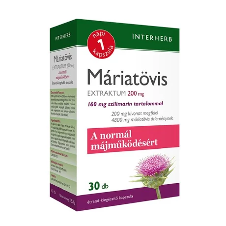 Interherb NAPI1 Máriatövis Extraktum 30 db