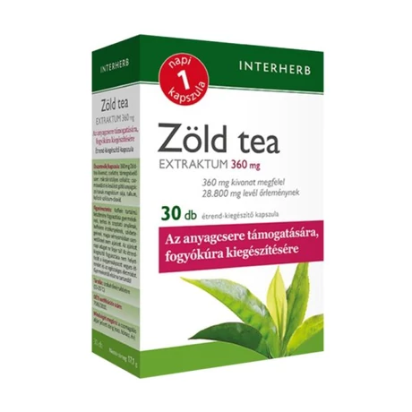 Interherb NAPI1 Zöld tea Extraktum 30 db