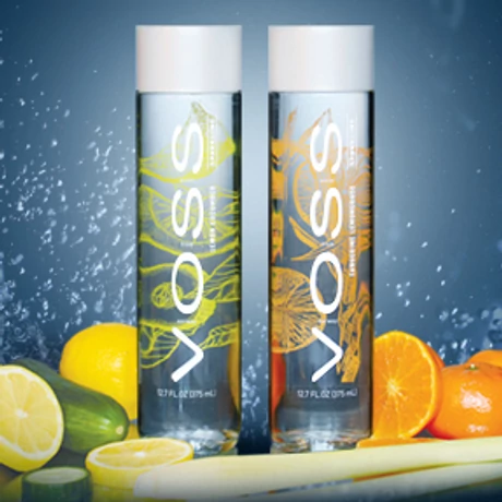 Voss Citromos-uborkás ásványvíz 375 ml