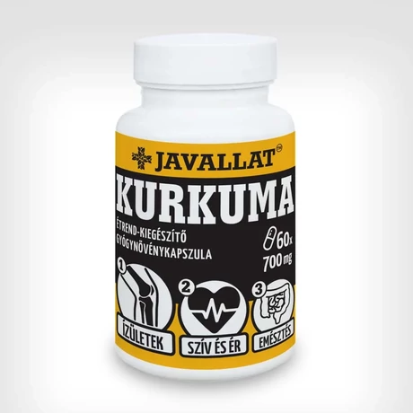 Javallat Kurkuma kapszula