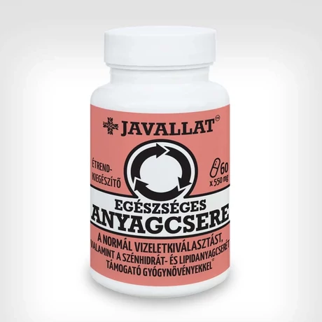 Javallat Egészséges anyagcsere