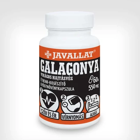 Javallat galagonya virágos hajtásvég kapszula