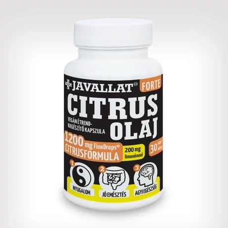 Javallat Forte Citrus Olaj 60 kapsz