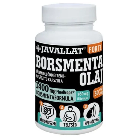 Javallat Forte Borsmenta olaj 60db