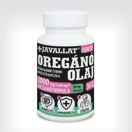 Javallat Forte Oregánó olaj 60db