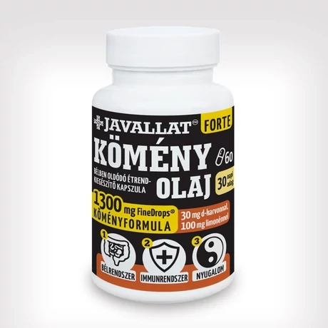 Javallat Forte Kömény olaj 60 kapsz