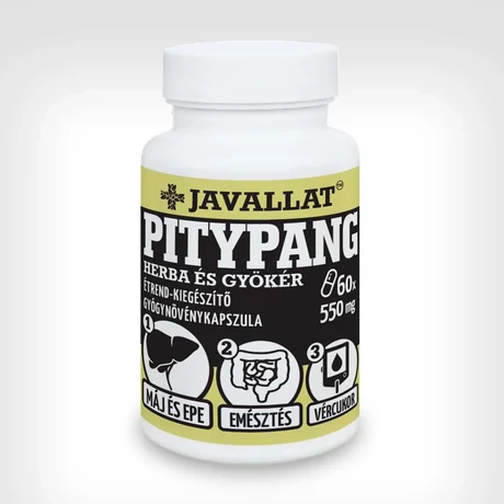 Javallat pitypang herba és gyökér kapszula