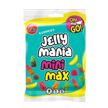 Jelly Mania Minimax gumicukor 70g 1x24