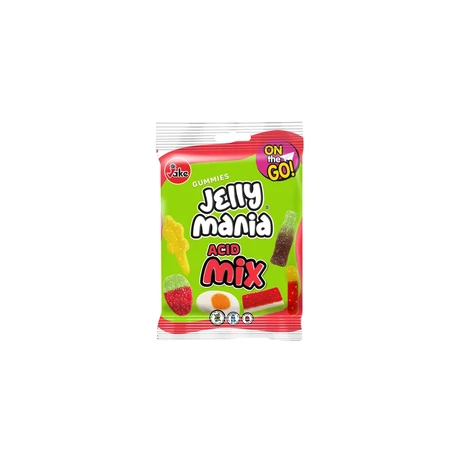Jelly Mania Acid Mix savanyú gumicukor 70 g