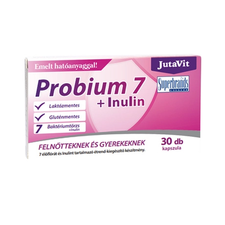 JutaVit Probium 7 + Inulin kapszula 30db