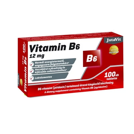 JutaVit Vitamin B6 12mg 100db