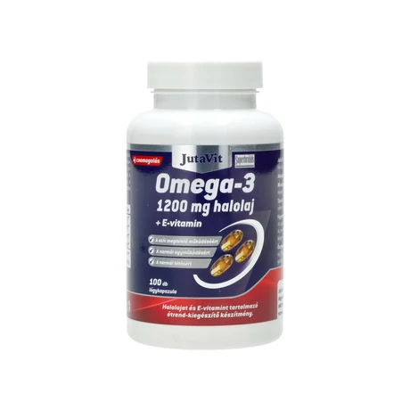 JutaVit Omega-3 Halolaj 1200mg 100 db