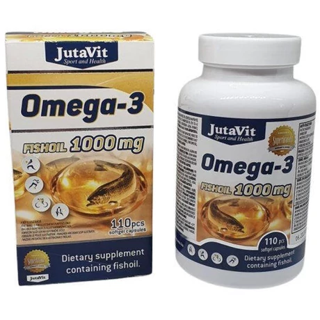 JutaVit Omega-3 Fishoil 1000mg 110x (Tny)