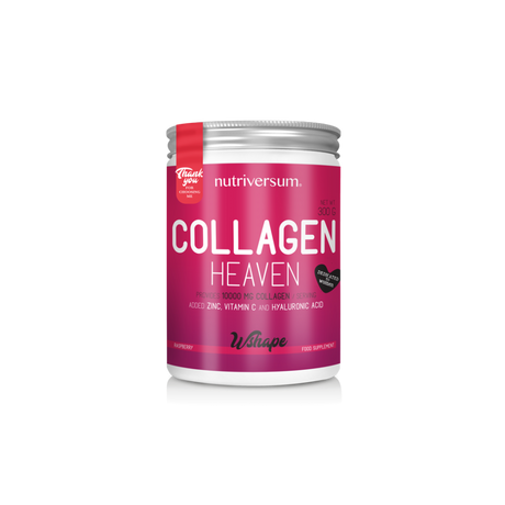 Nutriversum-Wshape Collagen Heaven Málna 300g