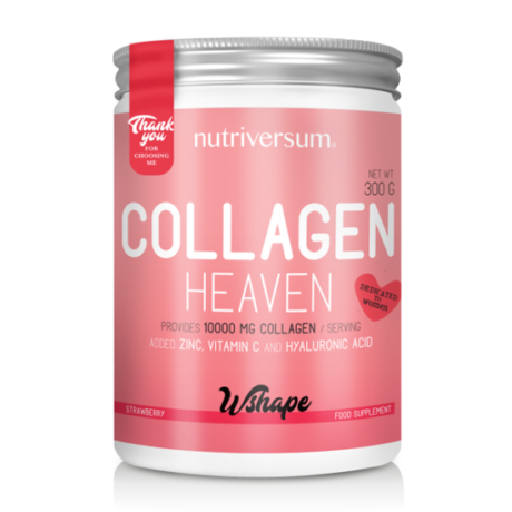 Nutriversum-Wshape Collagen Heaven Strawberry 300g