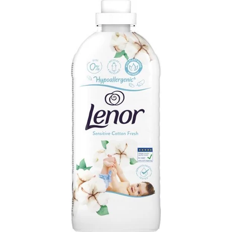 LENOR Sensitive Cotton Freshness, textilöblítő, 48 mosás, 1200ml