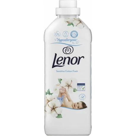 LENOR Sensitive Cotton Freshness  textilöblítő, 925 ml