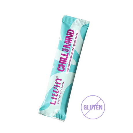 LIWIN CHILL YOUR MIND Kókuszos rostszelet étcsokoládé bevonattal 40 g