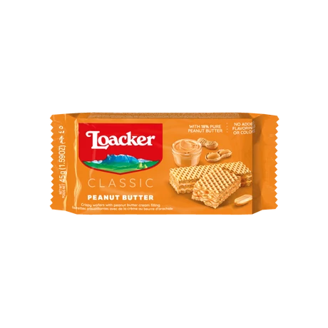 Loacker Classic Mogyoróvajas (Peanutbutter) 90 g