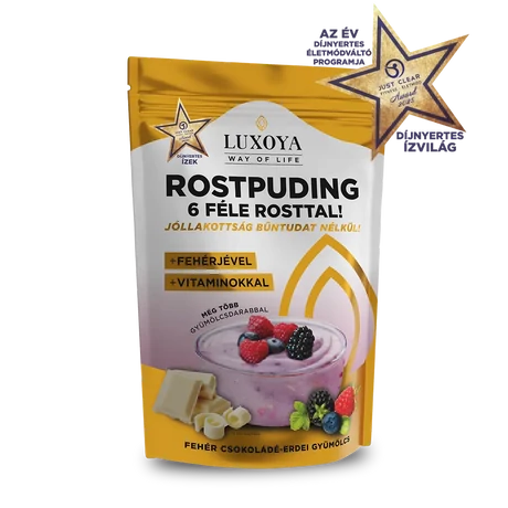 Luxoya Rostpuding - Erdei gyümölcs 300g