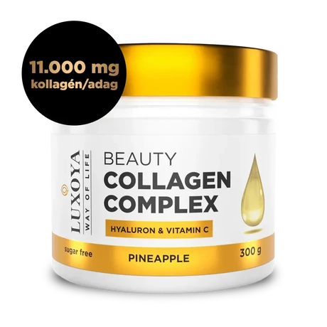 Luxoya Beauty Collagen Complex Hyaluron & Vitamin C 300g - Pineapple