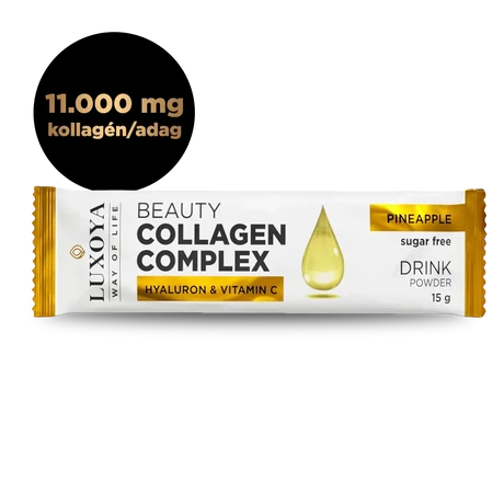 Luxoya Beauty Collagen Complex Hyaluron & Vitamin C 15g - Pineapple