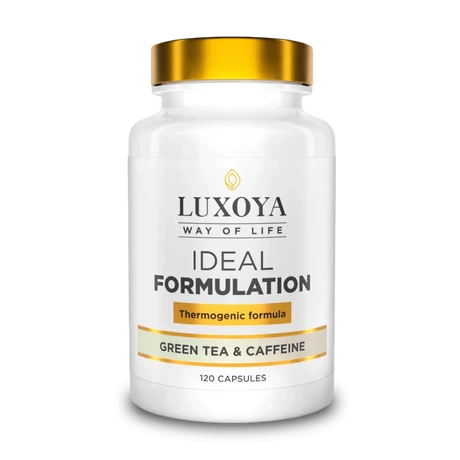 Luxoya Ideal Formulation Green tea & Caffeine - 120 capsules