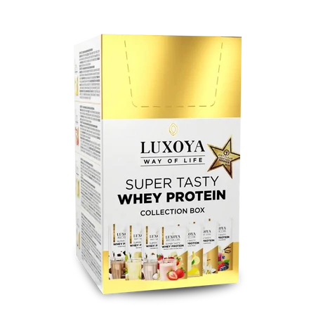 Luxoya Super Tasty Whey Protein Box 7x30g (7x1 flavor)