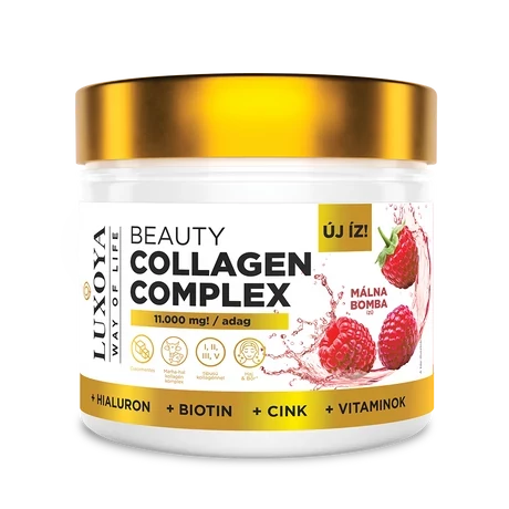 Luxoya Beauty Collagen Complex 300g - Málnabomba