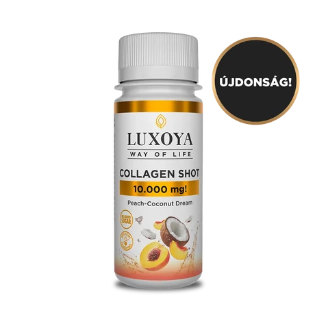 Luxoya Collagen shot 60ml őszibarack-kókusz