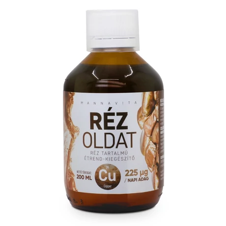 Mannavita Réz oldat 225Âľg / napi adag, 200ml - ÜVEGES