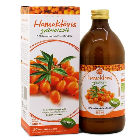 Mannavita Homoktövis gyümölcslé 100% 500ml