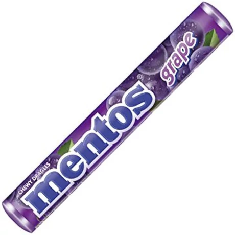 Mentos cukorka szőlő ízű  37,5 g