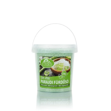 Mineris Aloe vera fürdősó 1kg-s vödrös
