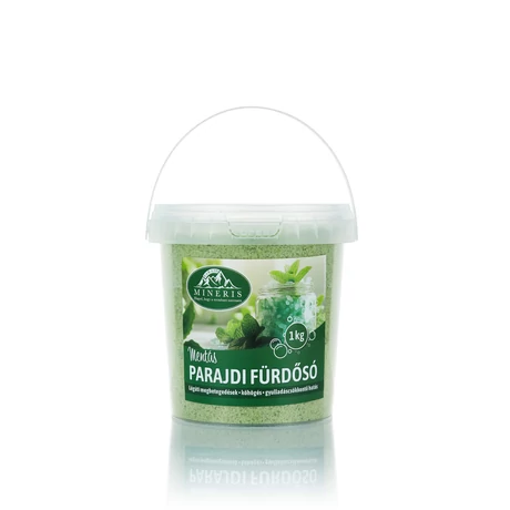 Mineris Menta fürdősó 1 kg-s vödrös
