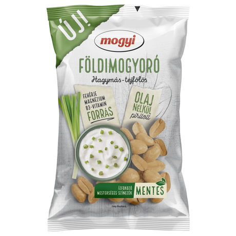 Mogyi Olaj nélkül pirított földimogyoró hagymás tejfölös 130g