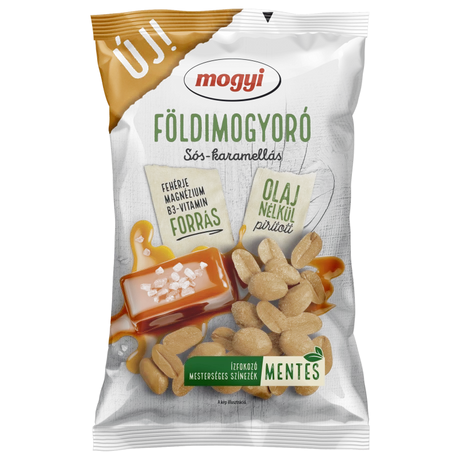 Mogyi Olaj nélkül pirított földimogyoró sós karamellás 130g