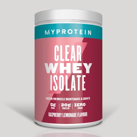 Myprotein Clear Whey Isolate, Raspberry Lemonade, 20 Servings