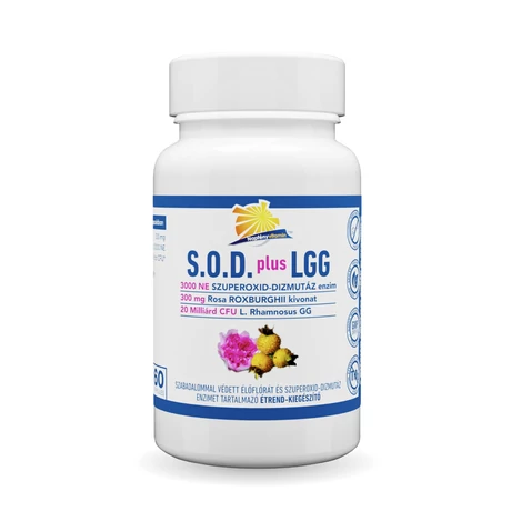 Napfényvitamin Szuperoxid-dizmutáz enzim L. rhamnosus GG élőflórával 60 kapsz