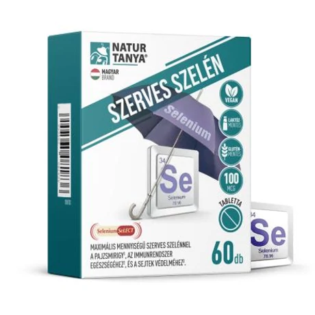 Natur Tanya Szerves Szelén 100mcg 60tabl.