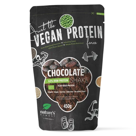Nature's Finest Protein Shake Csokis 63% - steviával édesítve 450g